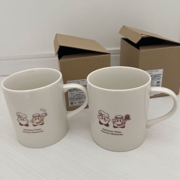新品未使用★カービィカフェ スーベニアマグカップ 2024 2025 2点セット ペア コーヒー