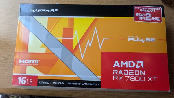 Sapphire PULSE Radeon RX7800XT GAMING