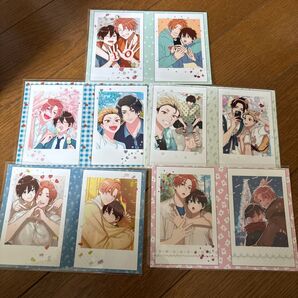 ハシモトミツ先生 イラストカード BL
