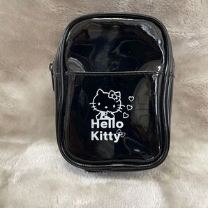 @Sanrio サンリオ ハローキティ ポーチ 黒 平成レトロ シガレットケース