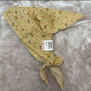 新品 バンダナ 三角巾 ヘアキャップ