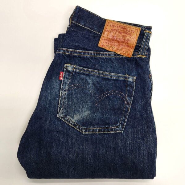 【美品】LEVI'S リーバイス S501XX バレンシア工場 米国製 1944年大戦モデル ジーンズ デニムパンツ W30
