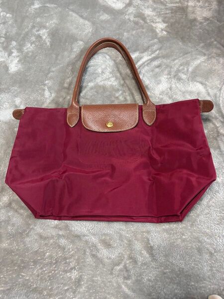 LONGCHAMP ル・プリアージュ トートバッグ S ボルドー