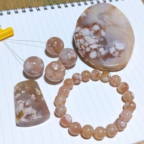 ●7点セット●チェリーブロッサムアゲート●アヤカすぺしゃる●