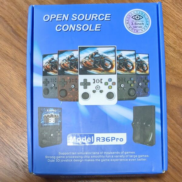 【新品未開封】R36 Pro グレー GAME CONSOLE R36S後継