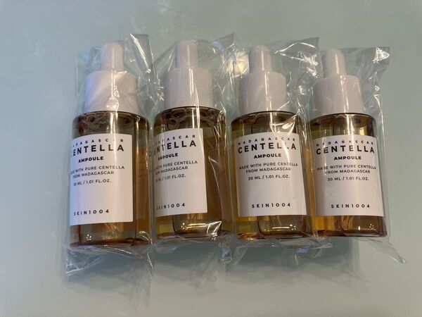 SKIN1004 スキンワンオーオーフォー センテラ アンプル ミニボトル 30ml ×4