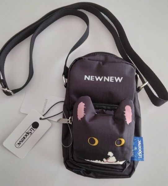 レスポートサック ショルダーバッグnewnew 猫 ネコ ミニショルダー