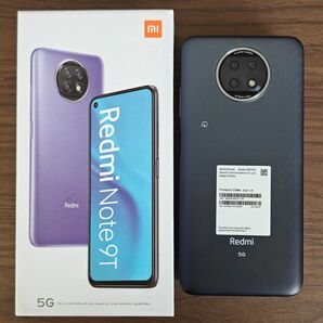中古品 Xiaomi Redmi Note 9T Black 64GB 位置偽装設定
