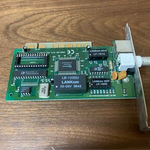 【ジャンク】PCI LANカード 10Base5 & RJ45