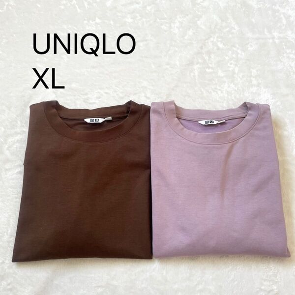 ユニクロ★エアリズム★コットン オーバーサイズ Tシャツ★2枚セット★XL
