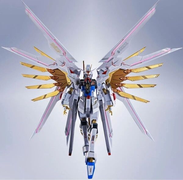 新品・未開封 METAL ROBOT魂 ストライクフリーダムガンダム弐式+ プラウドディフェンダー エフェクトパーツセット