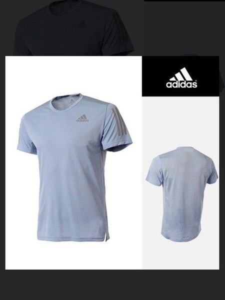 【美品】adidas オウン ザ ラン 半袖Tシャツ KO361-IC7630 ランニングTシャツ Lサイズ