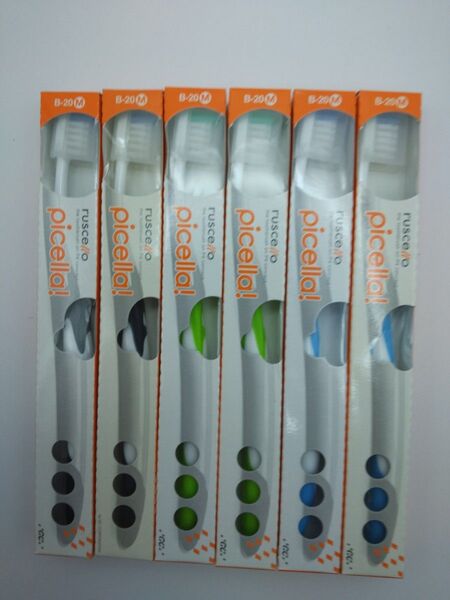 歯ブラシ 6本セット ふつう ジーシー ルシェロ