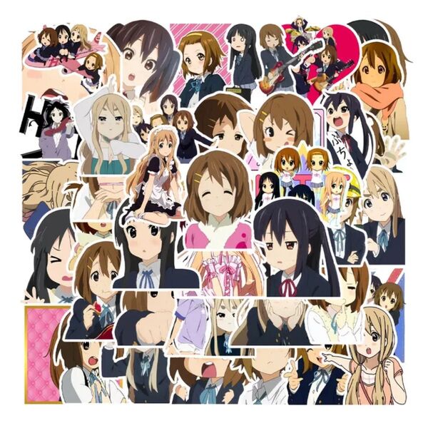 けいおん 軽音 アニメステッカーセット 54枚