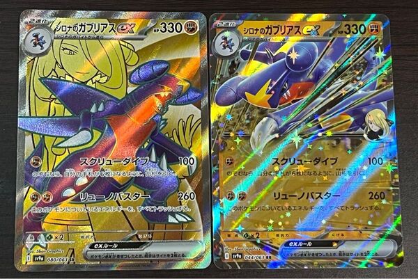 シロナのガブリアス ex シロナ ガブリアス SR RR 熱風のアリーナ ポケモンカード ポケカ 拡張パック