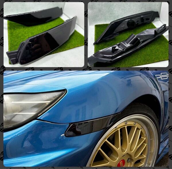 新品未使用 MAZDA RX-8 RX8 サイドウインカー ランプ 左右セット 前期用 海外社外品 スモーク仕様 訳あり商品