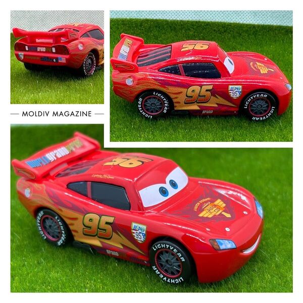 【新品】 カーズ ミニカー マックイーン ピストンカップ仕様 ピクサー