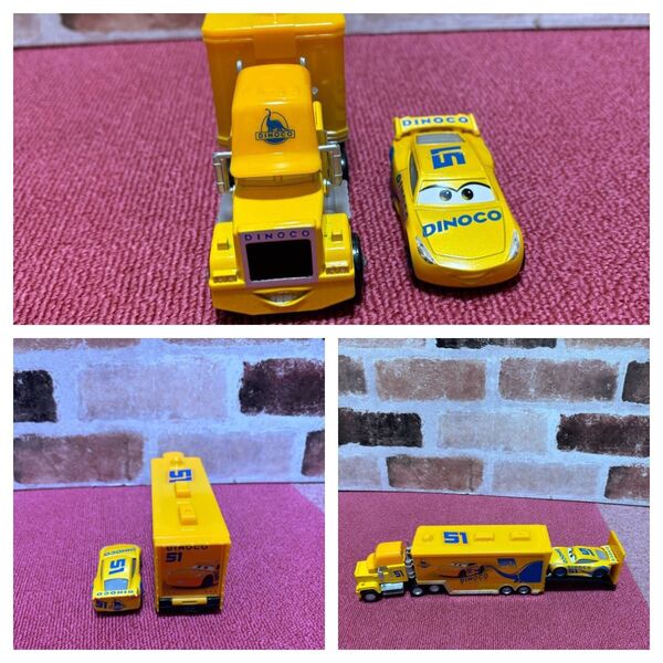 【新品】カーズ マック トラック トレーラー ミニカー クルーズ・ラミレス 2台