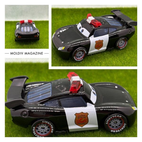 【新品】カーズ ミニカー ライトニング・マックィーン パトカー