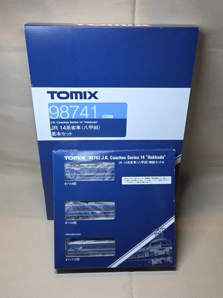 TOMIX【98741+98742】JR 14系客車(八甲田) 基本セット+増結セットA トミックス 津軽 団体 臨時