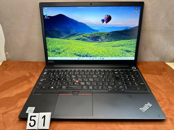 Lenovo ThinkPad E15 i5 10210U 8GB 256GB 14.1インチ Office付 .|51|