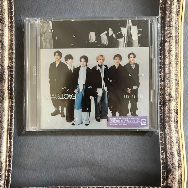 Kis-My-Ft2 MAGFACT(初回盤B)CD +Blu-ray シリアルコード付き