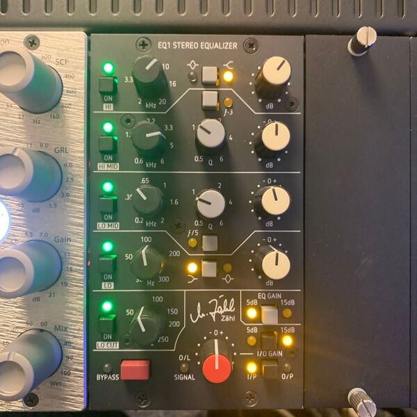 Zahl EQ1 Stereo Equalizer Module API500 イコライザー コンプレッサー マスタリング