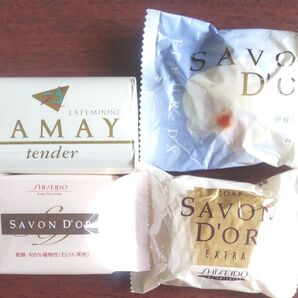 石けん4個セット CAMAY SAVON D'OR 未使用