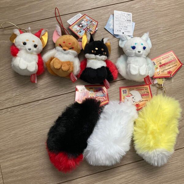 ちょコンとキツネ まとめ売り ぬいぐるみ ストラップ キーホルダー