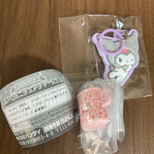 ガチャガチャ めじるしアクセサリー キーホルダー