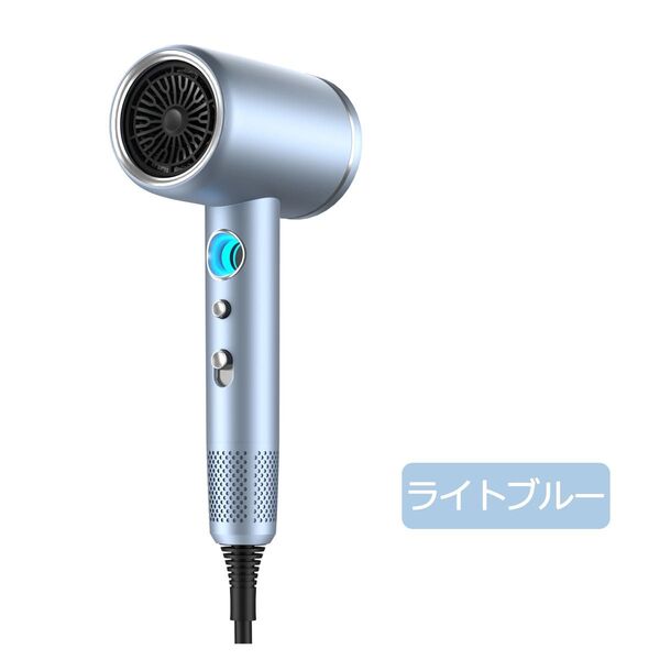 ドライヤー 速乾 大風量 2億マイナスイオン 静電気除去 1400W コンパクト 軽量 高速ドライヤー 軽量 3段階調整
