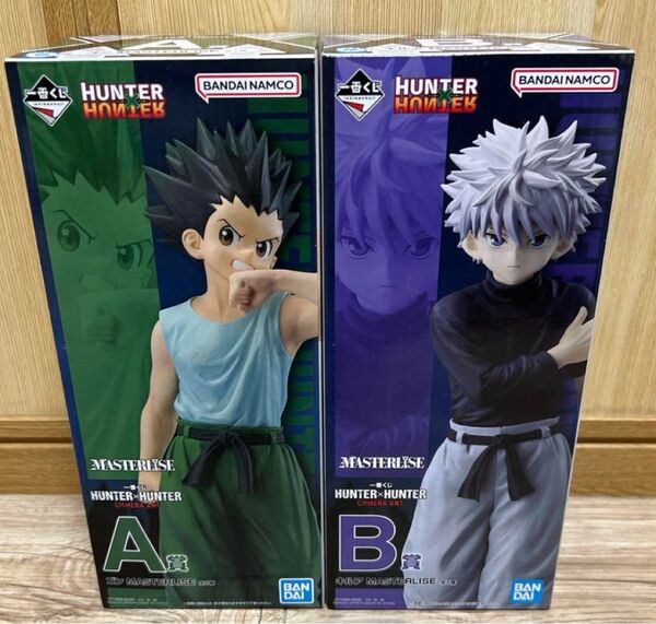 HUNTER×HUNTER 一番くじ a賞ゴン b賞 キルア フィギュア