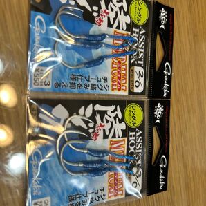 がまかつ(Gamakatsu) アシストフック 陸ジグ ミディアム シングル 2/0、3/0 セット(バラ売り不可)