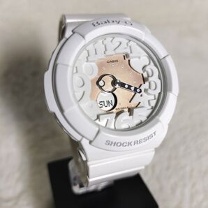 【人気モデル!!】Baby-G☆腕時計 ネオンダイアルシリーズ ホワイトカラー