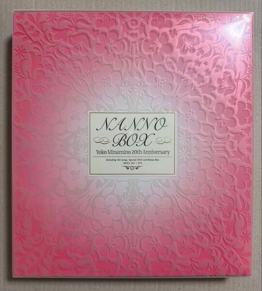 南野陽子 CD BOX ナンノ・ボックス NANNO BOX CD11枚 DVD1枚 8cmCD1枚 写真集 歌詞集 データブック