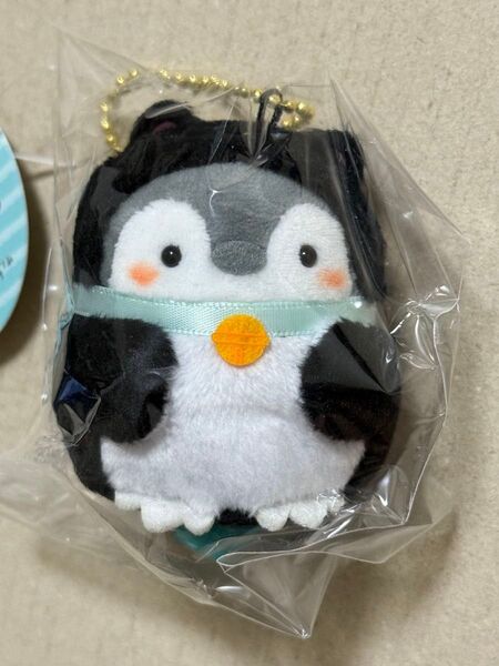 コウペンちゃん 猫さん シロクロ ぷちマスコット ボールチェーン てのり 手乗り ぬいぐるみ ねこ ネコ 白黒