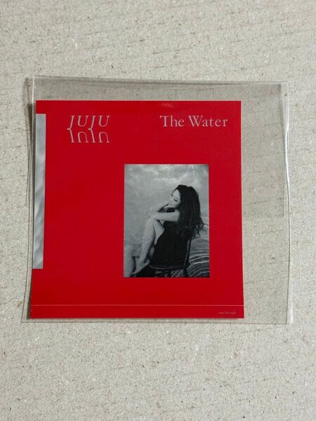 JUJU ステッカー CD the water 購入特典