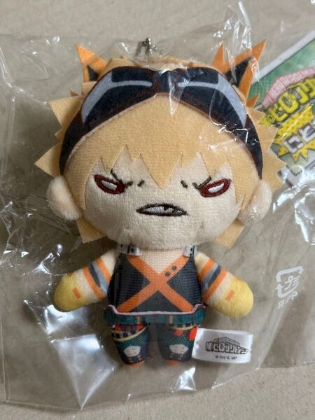 爆豪勝己 サバイバル 僕のヒーローアカデミア にとたん ボールチェーン付きぬいぐるみ マスコット ヒロアカ