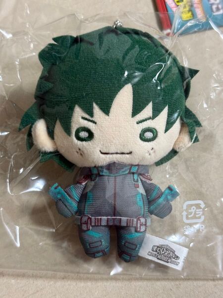 緑谷出久 ワールドヒーローズミッション 僕のヒーローアカデミア にとたん ボールチェーン付きぬいぐるみ マスコット ヒロアカ