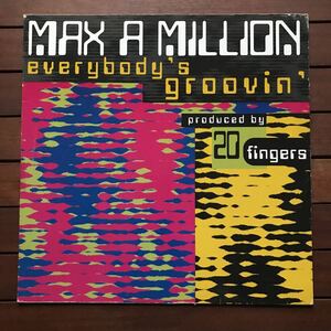 ★【r&b】max-a-million / everybody's groovin'［12inch］オリジナル盤《9595》