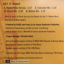 【r&b】Bed & Breakfast / Get It Right［CDs］《4b096 9595》_画像4