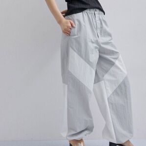 【ADAM ET ROPE'】BOTANICAL DYED NYLON PANTS