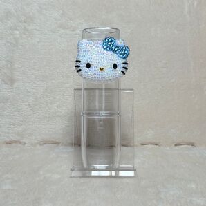 512 iQOS アイコス ケース ストーン デコ キティ 水色