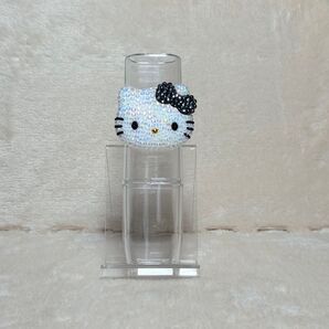 512 iQOS アイコス ケース ストーン デコ キティ ブラック 黒