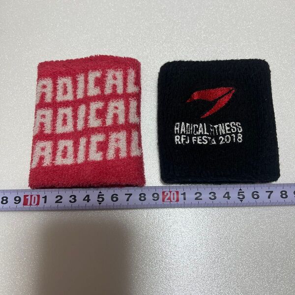 RADICAL FITNESS リストバンド 2個セット