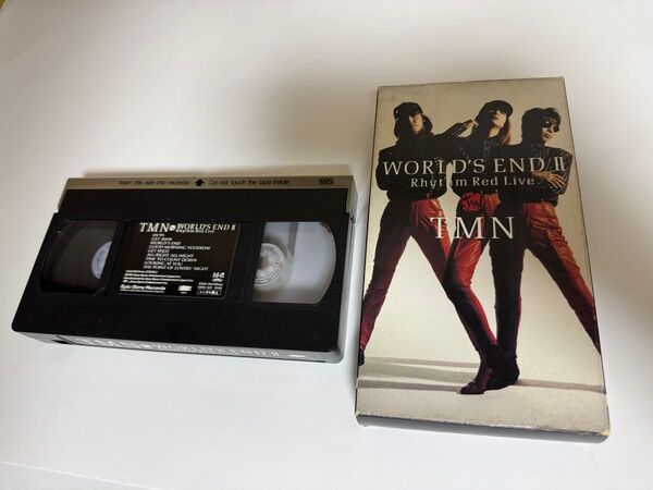 TMN WORLDS END II rhythm red Live ビデオ VHS TM NETWORK