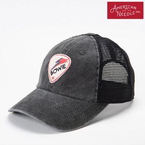 AMERICAN NEEDLE ボウイロゴ メッシュキャップ 未使用