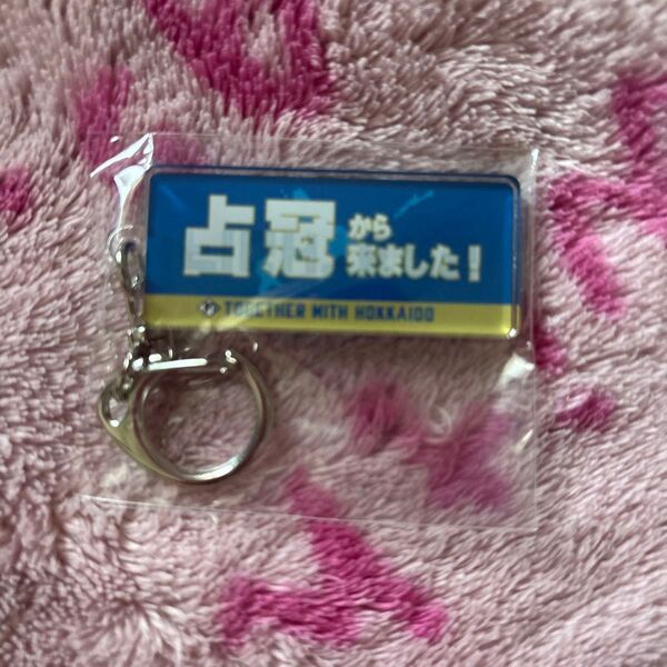 北海道日本ハムファイターズ グッズ 占冠から来ました! キーホルダー