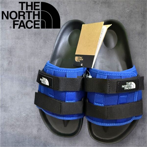 THE NORTH FACE ダッフルスライド サンダル 24cm 青 ブルー