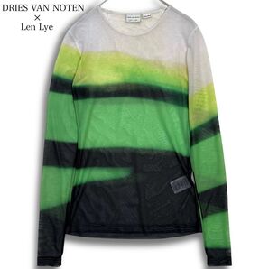 DRIES VAN NOTEN × len lye ドリスヴァンノッテン レンライ コラボ シアートップス 長袖 カットソー XS